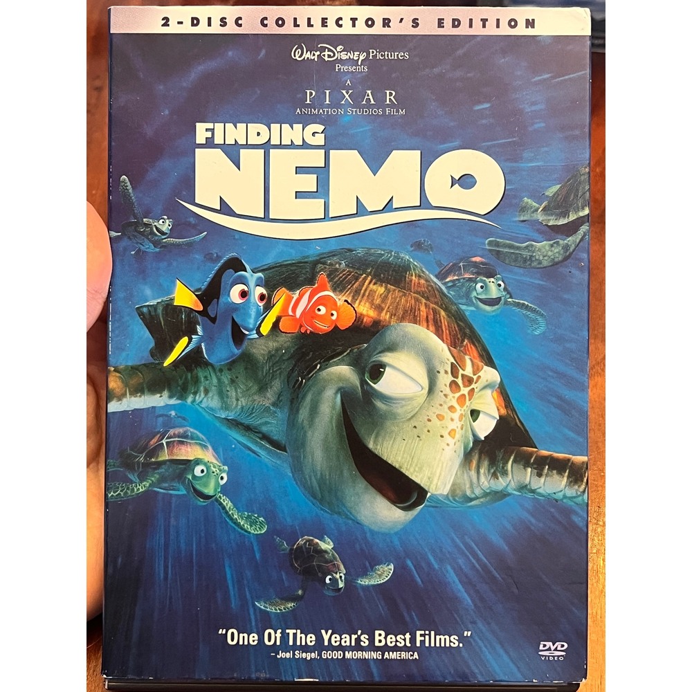 Disney Pixar Finding Nemo DVD 2-Disc Collectors Edition Widescreen Full Frame